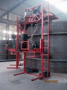 AGW stiffener welder