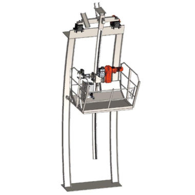 Curved plate welder