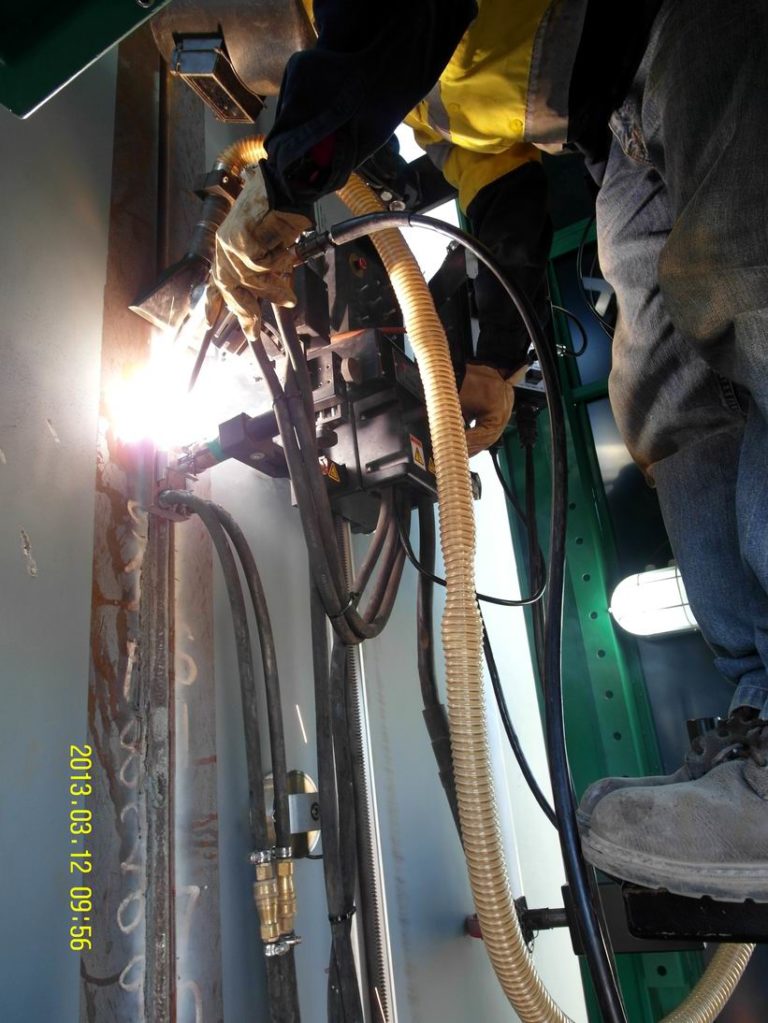 Electrogas Welder | EGW Tank Welder - Tank Welding LLC