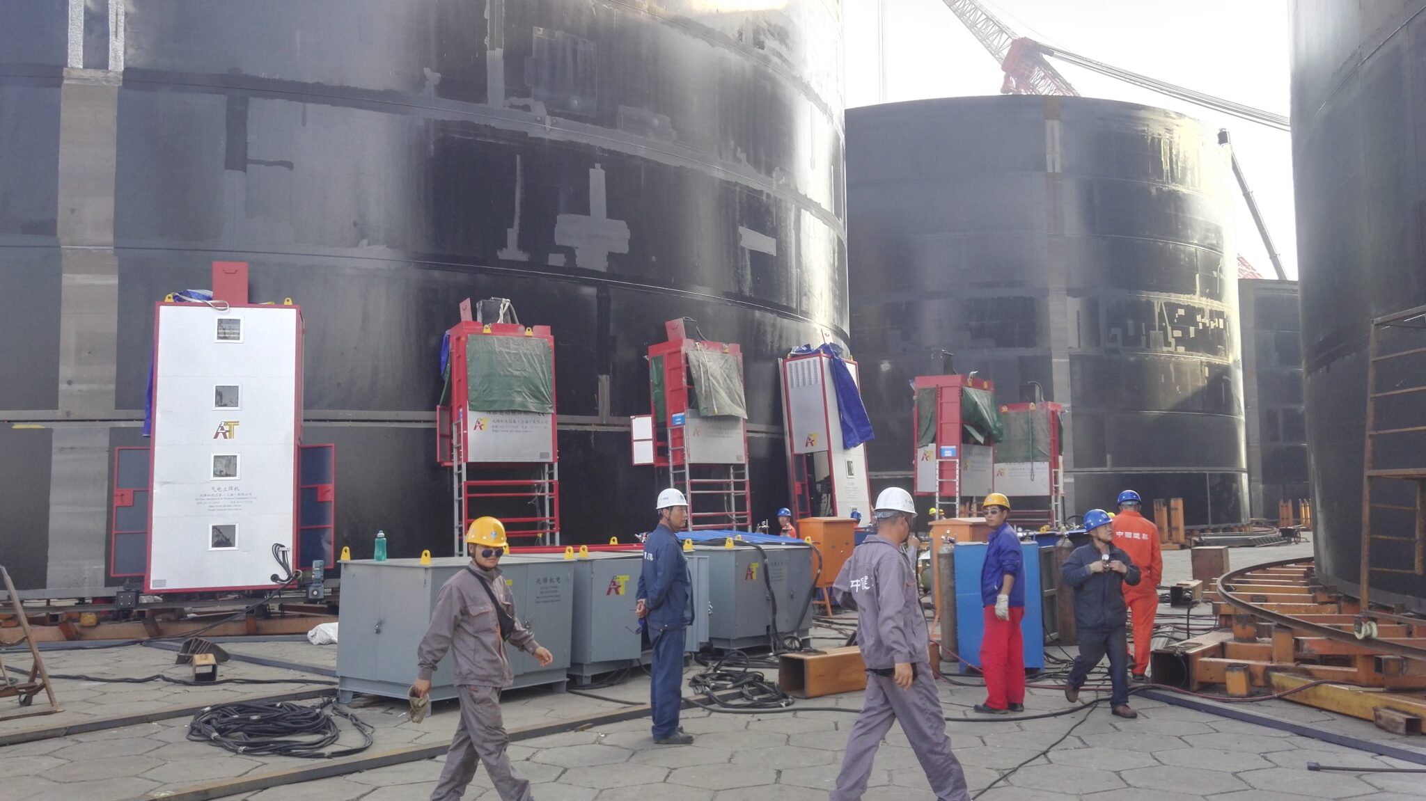 Tank Jacking system Tank Welding LLC